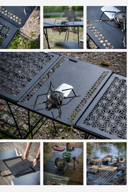 camping moon IGT Table ST-310 ST-340 Connecting Board Field Rack Grill Table Top Plate GT-36