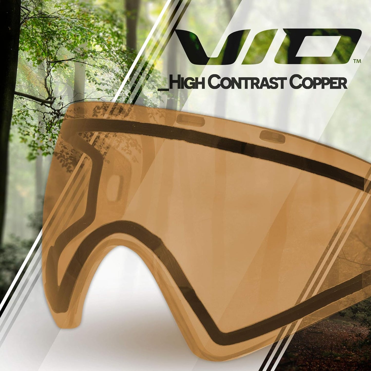 VIRTUE VIO Replacement Paintball Goggle Lens - Fits VIO Ascend/Contour/Extend and XS Masks