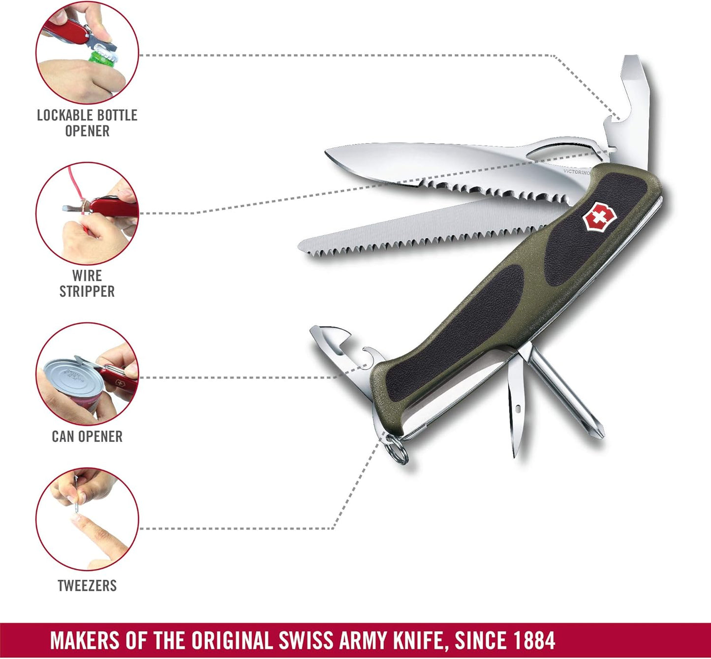 Victorinox Swiss Army RangerGrip74 Swiss Army Knife