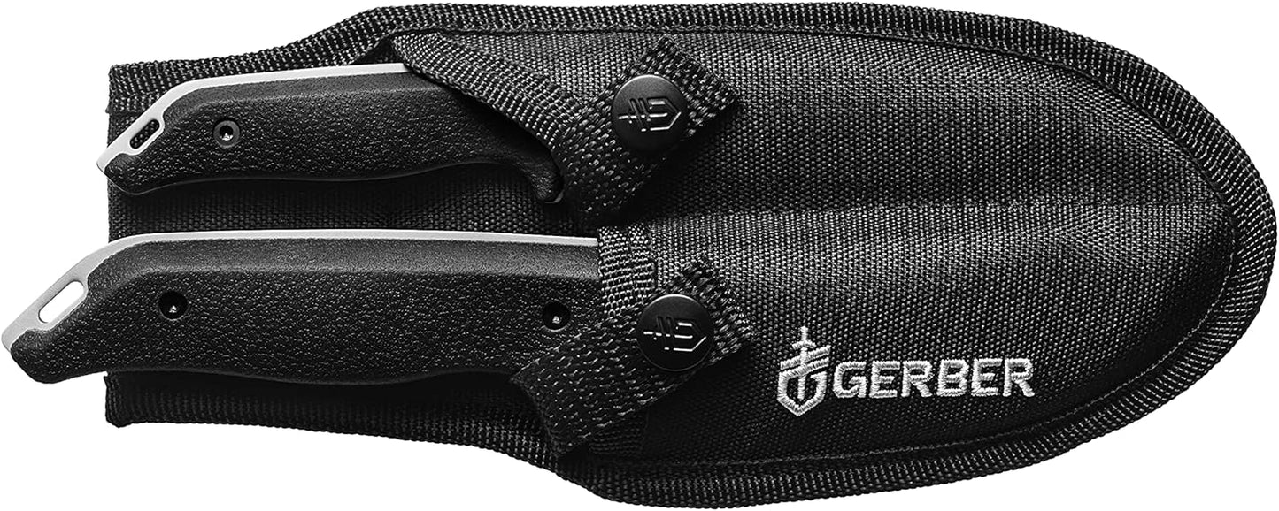 Gerber Gear Gerber Moment Fixed Blade Knife, Gut Hook [31-002200]