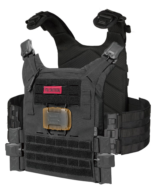 1TG Tactical XR 3D Breathable Vest, 1S Quick Release Buckle Mag-Netic Full Body Adjustable Weighted MOLLE Vest