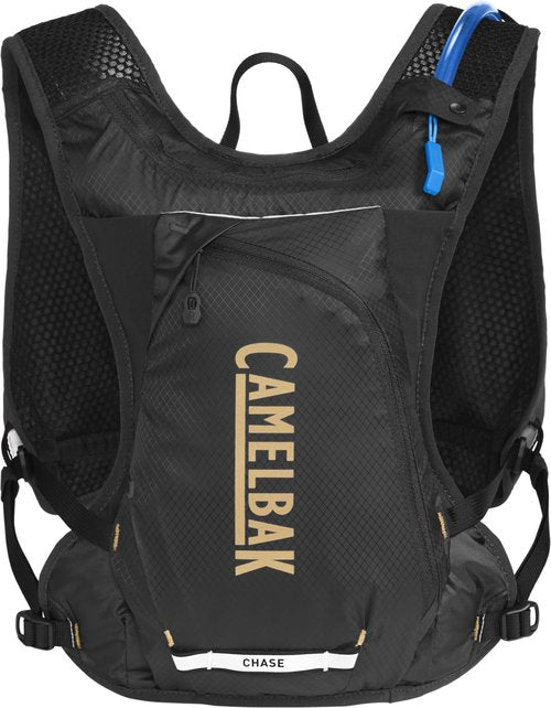 CamelBak Chase Race 4 Hydration Vest- For Gravel, Mountain, Bikepacking and Endurace Cycling- 1.5L Reservoir, Black