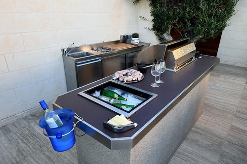 Bull Stainless Steel Ice Chest, 16.75" x 21.5"