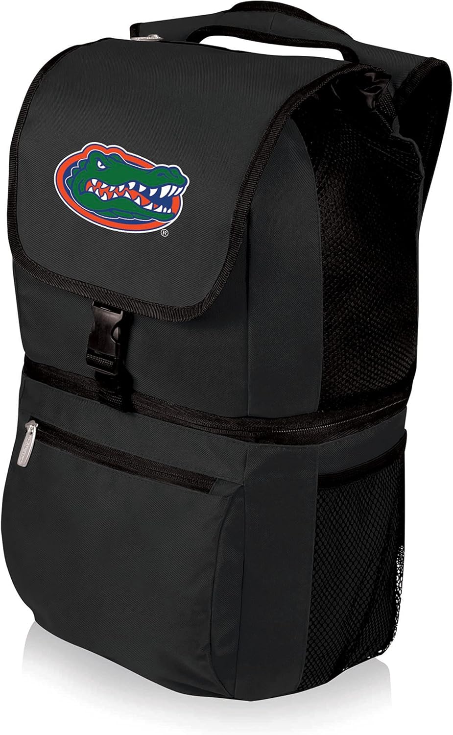 PICNIC TIME NCAA North Carolina Tar Heels Zuma Backpack Cooler - Soft Cooler Backpack - Lunch Cooler, (Black)