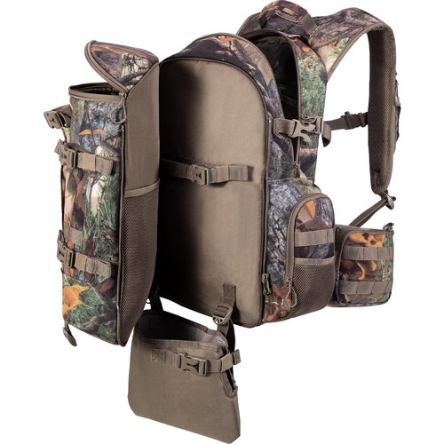 BLISSWILL Large Hunting Backpack with padded weapon for Bow Rifle Hunting Gear Accessories 40L(New leaf camouflage)