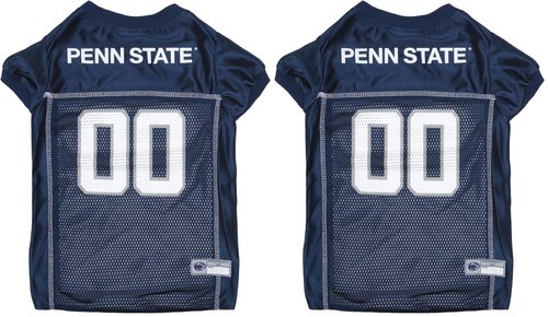 NCAA College Pittsburgh Panthers Mesh Jersey for Dogs & Cats, Small. Licensed Big Dog Jersey with Your Favorite Football/Basketball College Team (Pack of 2)
