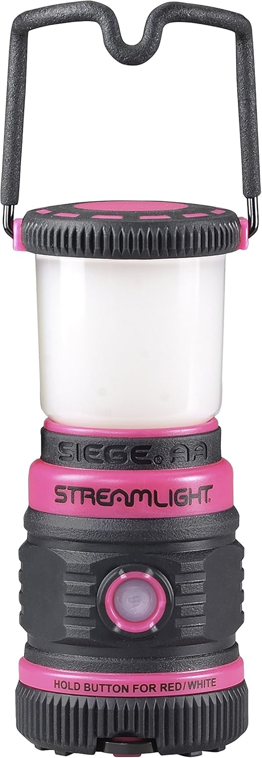 Streamlight 44931 Siege 540-Lumen Compact D Alkaline Outdoor Hand Lantern/Flashlight Combo, Coyote