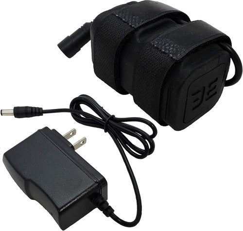 Bright Eyes The Best Bike Light Battery - Now Higher Capacity - Works with CREE T6 LED 1200lm Bike Lights - 8.4v