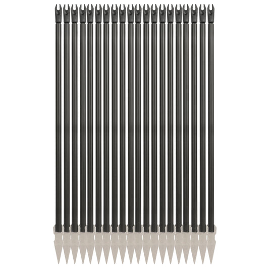 AMEYXGS 8.8 inch Compound Bow Stainless Steel Includes 4/12 Arrows and Target Paper (only 20 Arrow)