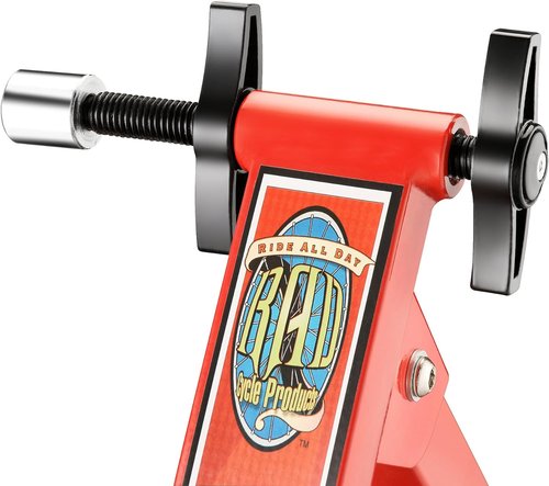 Max Racer 7 Levels of with Smooth Magnetic Resistance Bicycle Trainer Allows You to Work Out with Your Bike