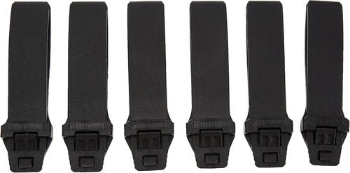 Maxpedition TacTie PJC3 Polymer Joining Clip (Pack of 6), Black