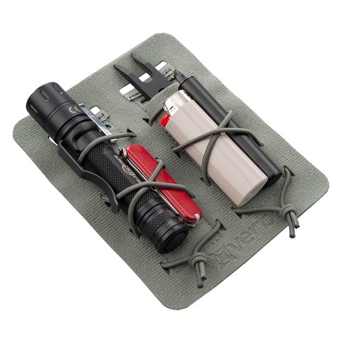 Vertx MAP Admin Double Compatible Molle System Organizer Insert Patch Panel Accessories Attachment for Tactical Backpack Bag, Flashlight and Tool Accessory Holder