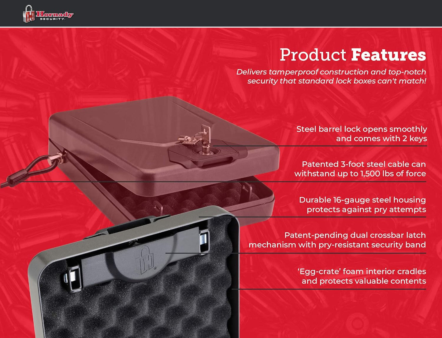 Hornady Lockbox for Guns and Valuables