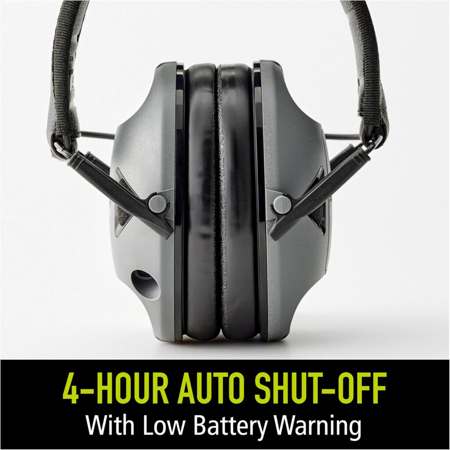 Sport RangeGuard™ Earmuffs by Peltor™ - Gray, Noise-Canceling Hearing Protection