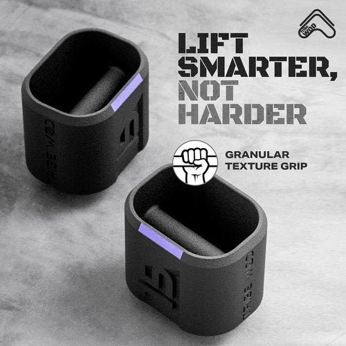 Tribe WOD Dark Elf 10lb Hybrid Dumbbell for Cross Training - Ergonomic Stainless Steel Workout Equipment Weights for Strength, Mobility and Cardio Fitness