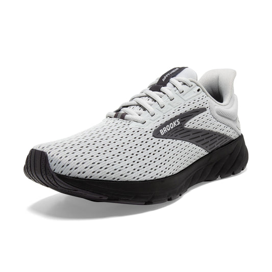 Brooks Men’s Anthem 6 Neutral Running Shoe - Grey/Blackened Pearl/Grey - 9 Medium