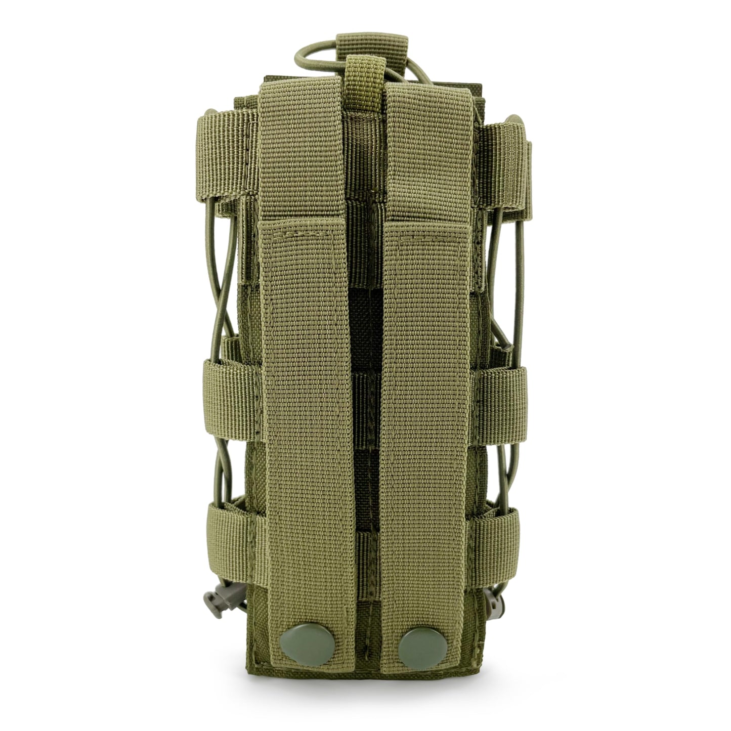 Jaegvida Tactical Water Bottle Pouch Molle Water Bottle Holder for Outdoor Travel, Hiking, Climbing (Army Green)