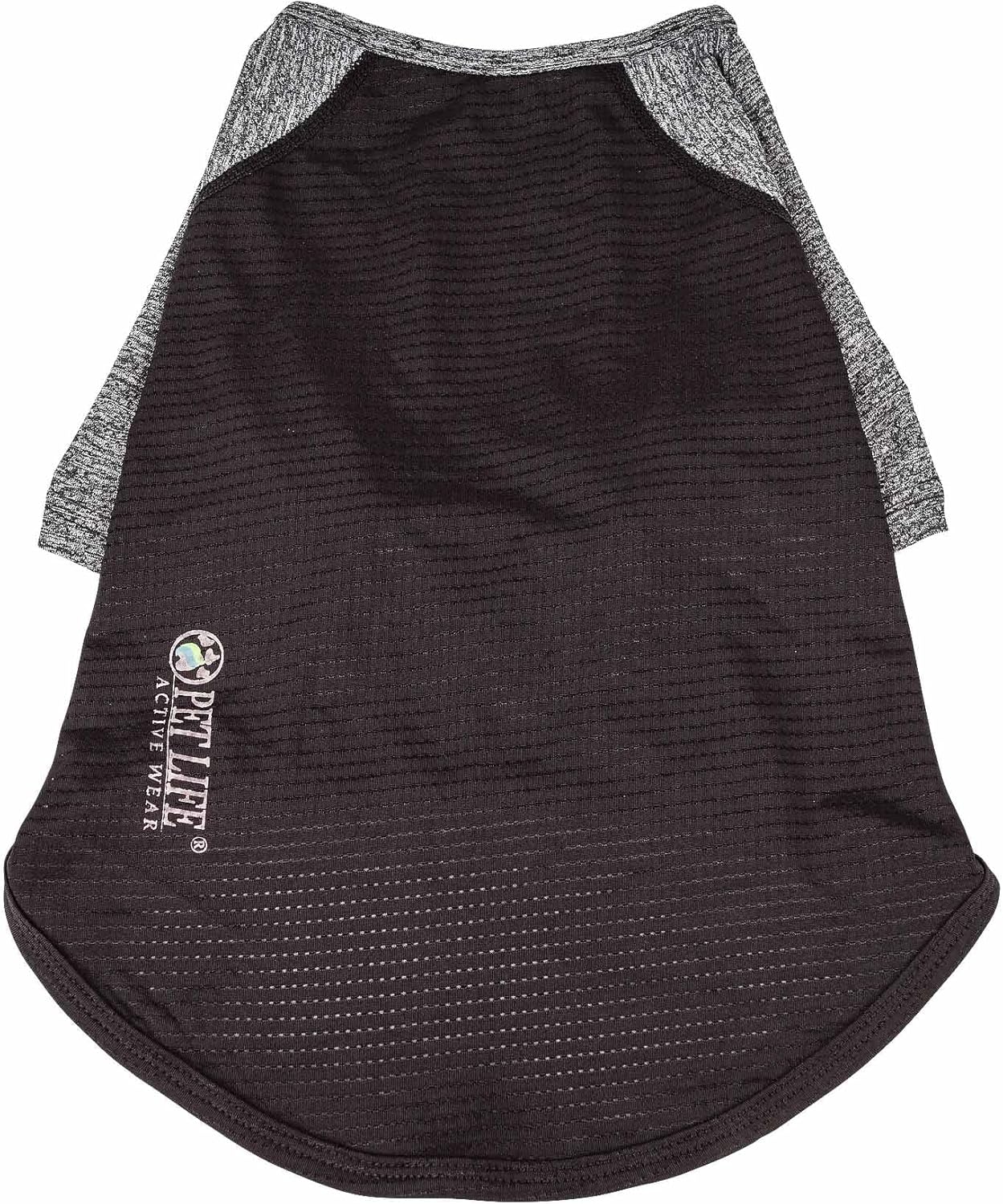 Pet Life ® Active 'Hybreed' 4-Way Stretch Two-Toned Performance Dog T-Shirt X-Large