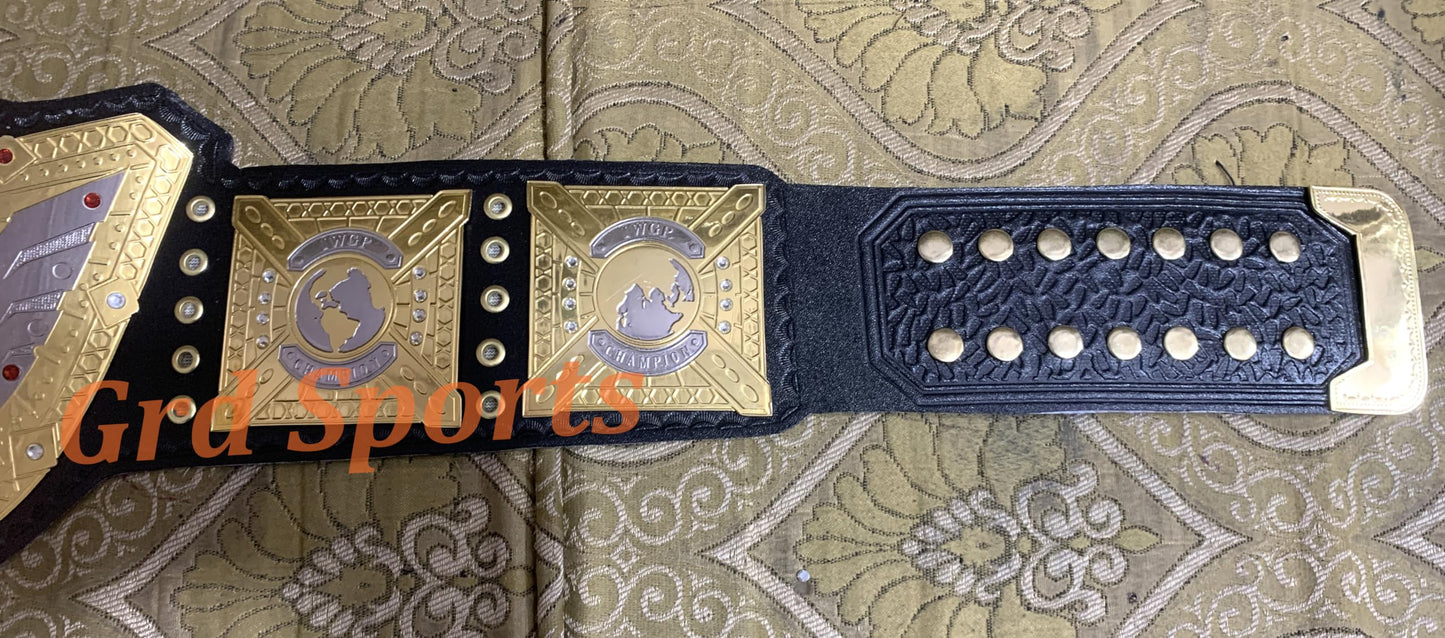 GRD V5 Heavyweight Wrestling Championship Belt Dual Gold Plated