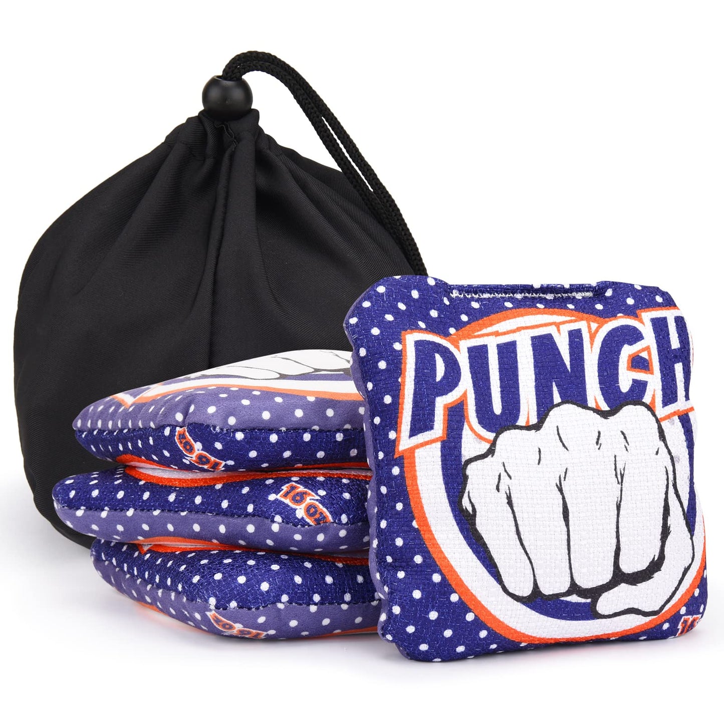 LZFAN Cornhore Bags, Bean Bags for Cornhole Set of 4 Regulation Slick and Stick Cornhole Bags, Professional Game Changer Corn Hole Bags