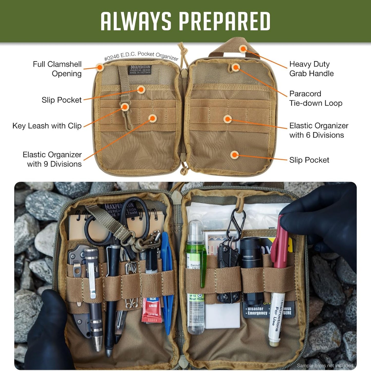 Maxpedition E.D.C. Pocket Organizer