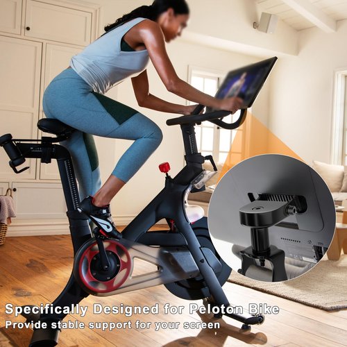 NICEDACK Screen Swivel Mount for Peloton Bike, Pivot for Peloton Bikes, 360° Movement Screen Swivel Compatible with Peloton, Adjuster for Peloton Screen Rotating, Swivel Screen Attachment for Peloton