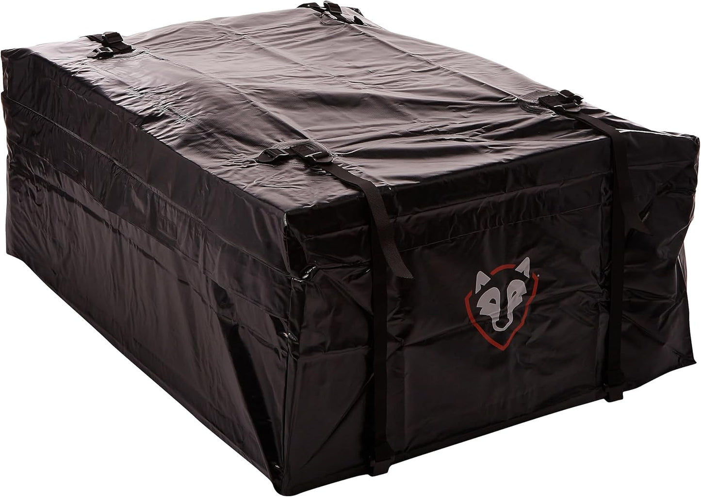 Rightline Gear Sport 2 Waterproof Rooftop Cargo Carrier for Top of Vehicle, Attaches With or Without Roof Rack, 15 Cubic Feet, Black