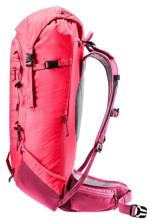 deuter Freescape Lite 24 SL Women's Ski Touring Backpack, hibiscus-ruby