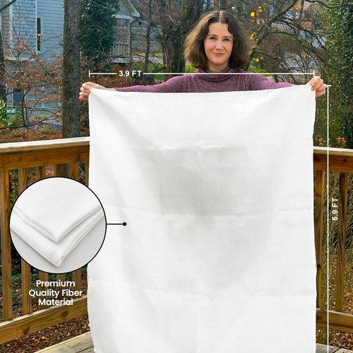 The Home Emergency Fire Blanket Bundle - 1 pack 47" x 71" XL & 4 pack 40" x 40" Fire Blankets - Fire Suppression Blanket for Kitchen, Car, and Home - Fiberglass Fire Blanket - Fire Extinguisher