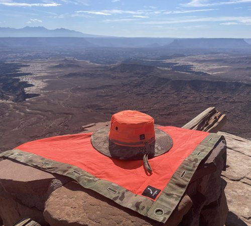 One Sabre Multipurpose Air Panel (MAP) - Signal Panel, Ground Marker, 100% Ripstop, Pack Cover, Sack, (Multicam)