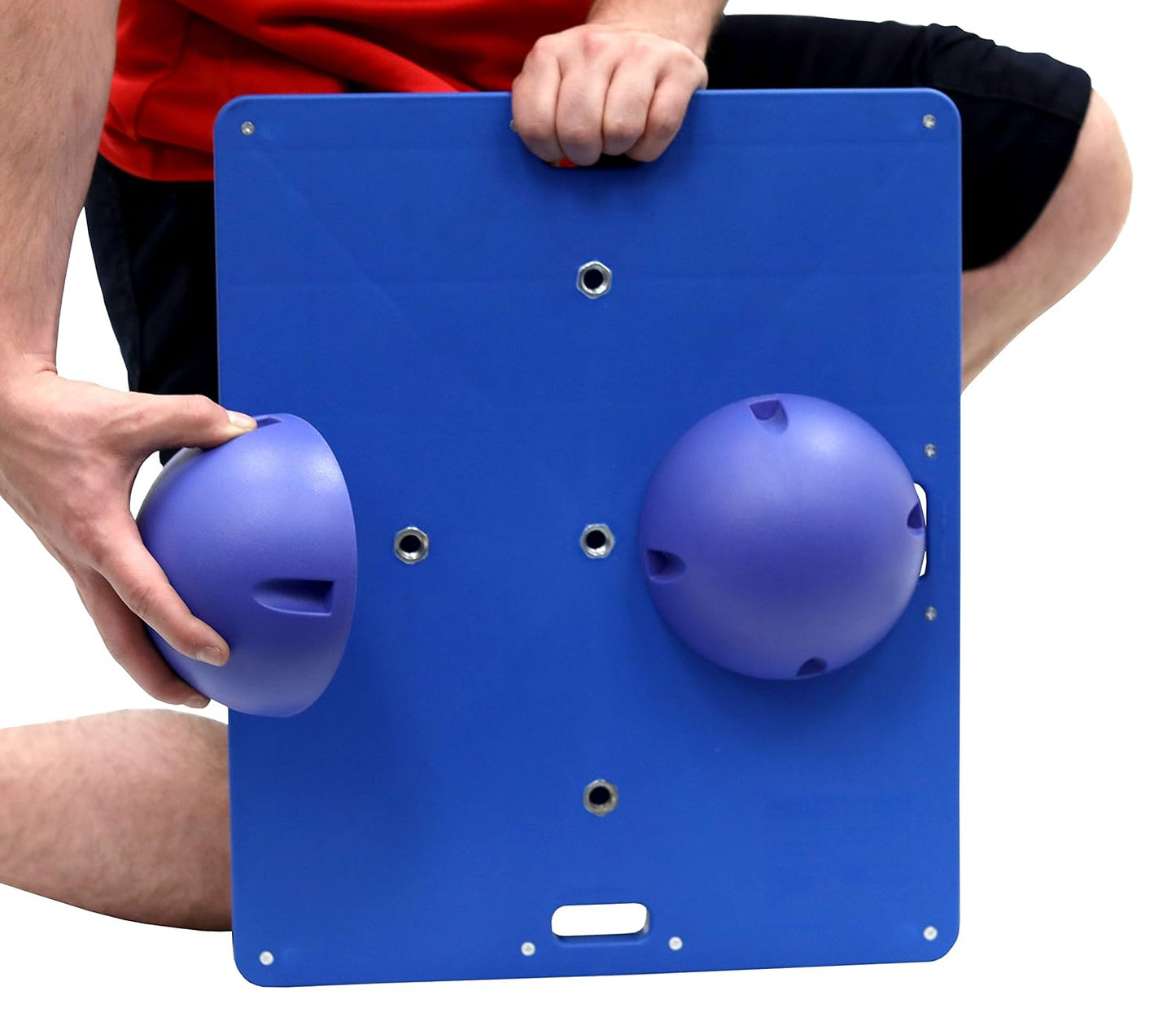 CanDo Balance Board 14x18 Inch, 2.5 Inch Height, Blue