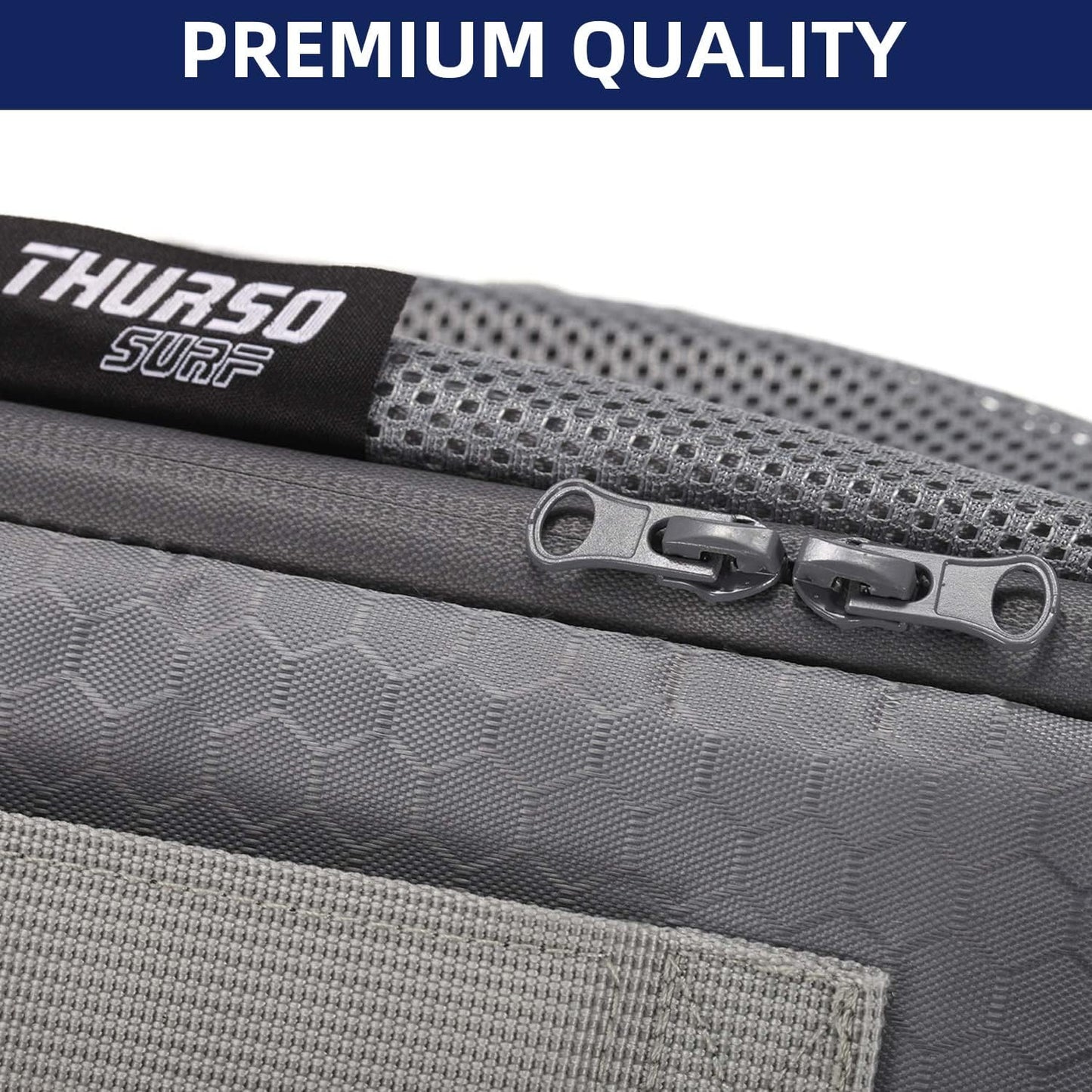 THURSO SURF Paddleboard Cooler Deck Bag – Water-Resistant Portable Insulated Soft Cooler with Mesh Top Pocket for SUP, Kayak, and Camping | Fits 10 Cans