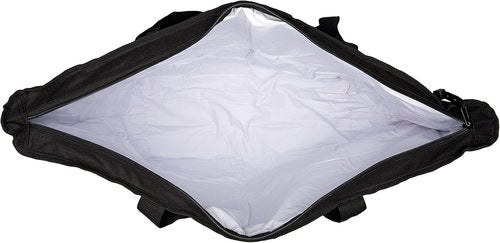 DALIX 25" Large Cooler Tote Bag w/Zipper Insulated in Black