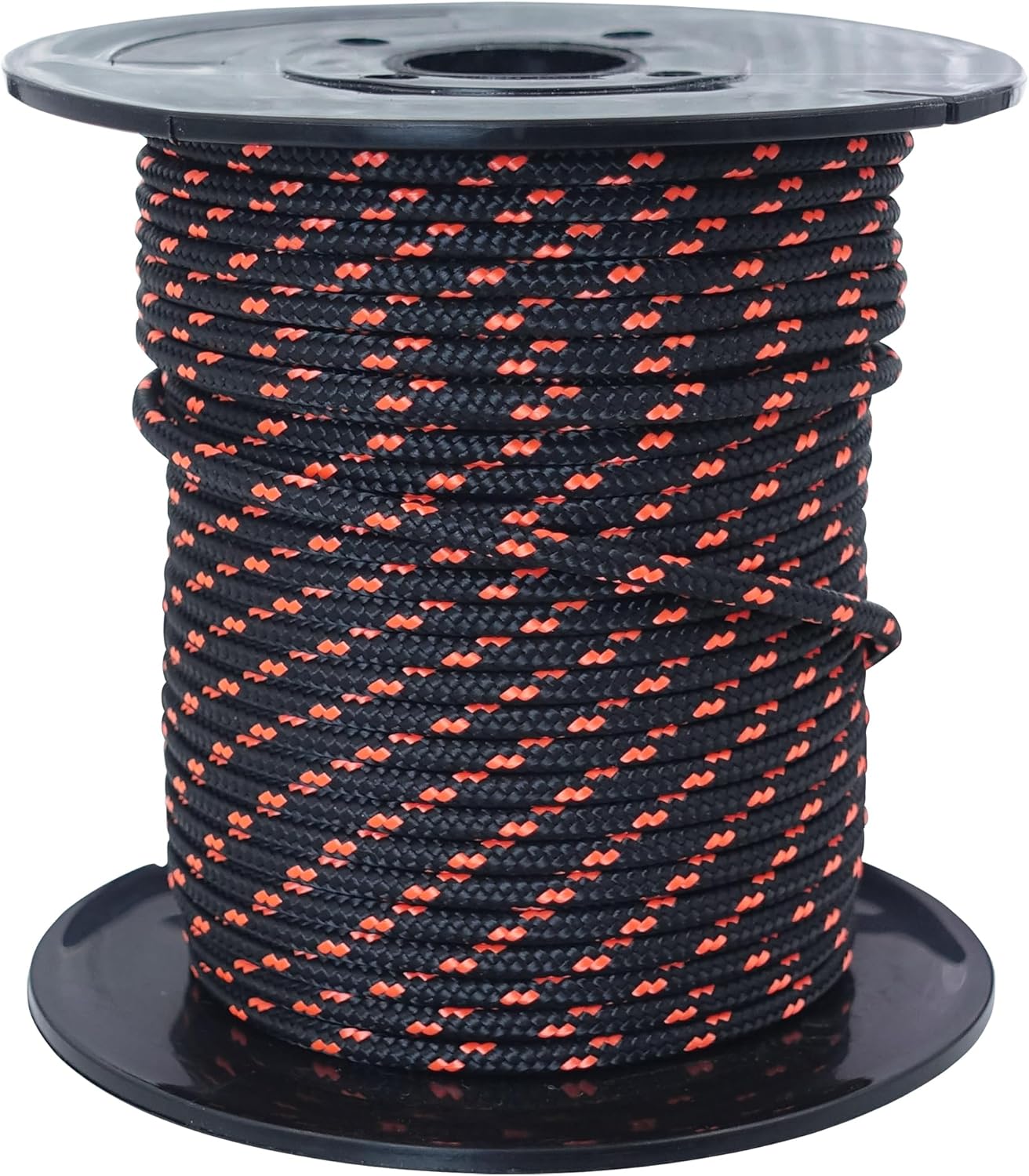 GM CLIMBING Green 3mm Accessory Cord 400LBS Double Braided Durable Pull Cord Tent Tarp Hammock Guyline for Rigging Backpacking Survival Mountaineering 100Ft Roll