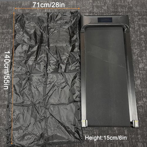 Walking Pad Treadmill Cover, Oxford Dust Cloth for Under Desk Treadmill Cover, Waterproof Protective Cover for Treadmill Home & Office&Outdoor,Black