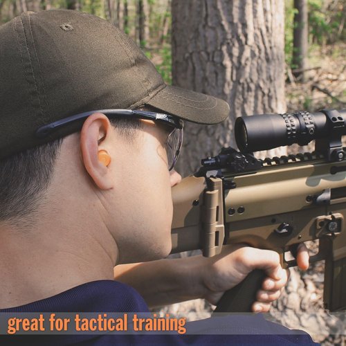 Mack's Ear Ammo Shooting Ear Plugs - Soft Foam, 44 Pair - Shooting Ear Protection for Hunting, Tactical, Target, Skeet and Trap Shooting | Made in USA