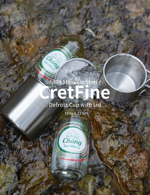 CretFine Camping Pots and Pan Set Stainless Steel Mess Kit with Camping Dishes 15pcs for one or Two Camp Pans Set Pot Set Military Mess Kit- Survival Cookware Backpacking Cooking Kit for Tavel, Camp