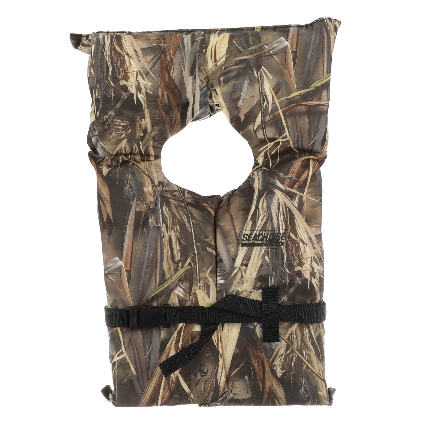 SEACHOICE 86030 Life Vest, Type II Personal Flotation Device â€“ Camouflage â€“ Adult