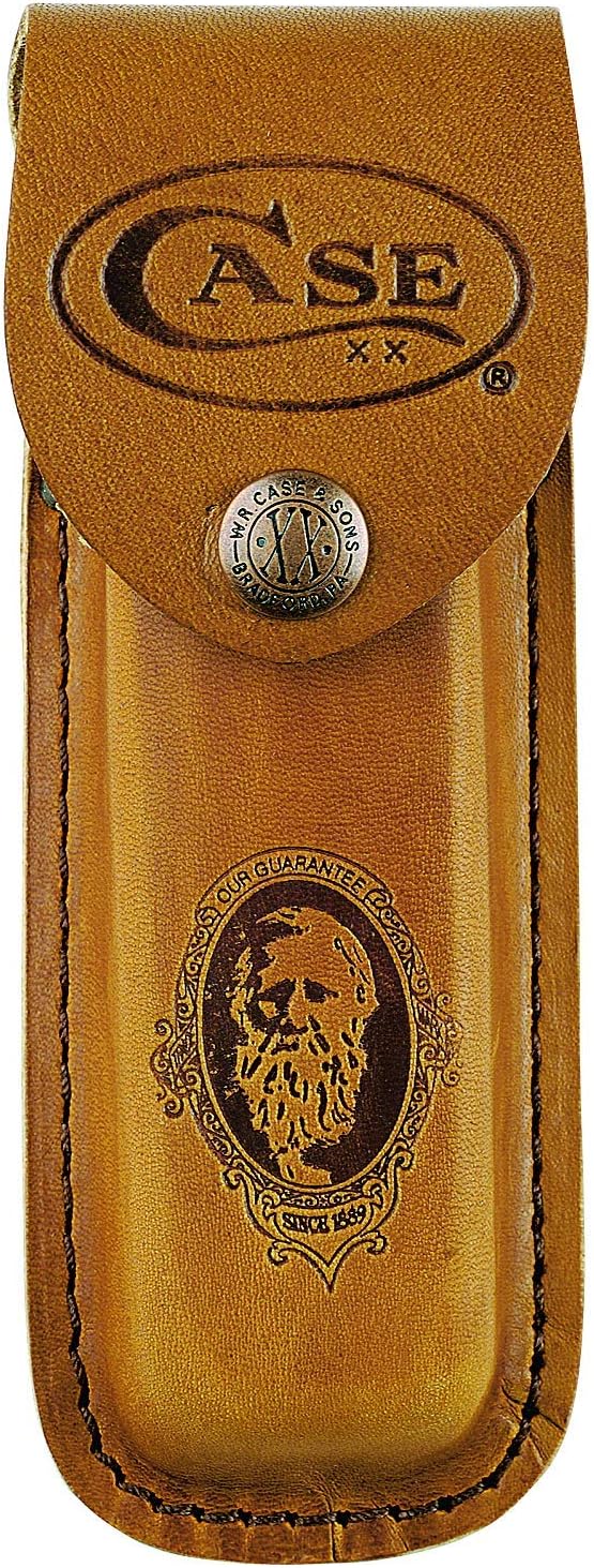 Case WR XX Pocket Knife Brown Rosewood Folding Hunter Item #189 - (6265Sab SS) - Length Closed: 5 1/4 Inches