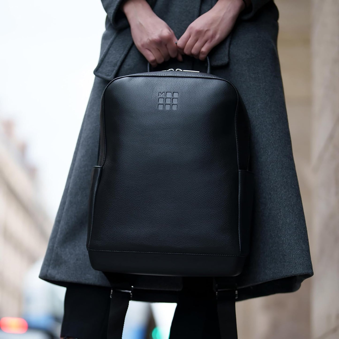 Moleskine Classic LTH Backpack BLK, Black, Talla única