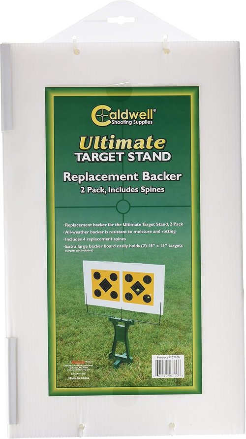 Caldwell Ultimate Target Stand with Compact Design for Shooting, Sighting in and Range Practice with Replacement Backers (Sold Separately)