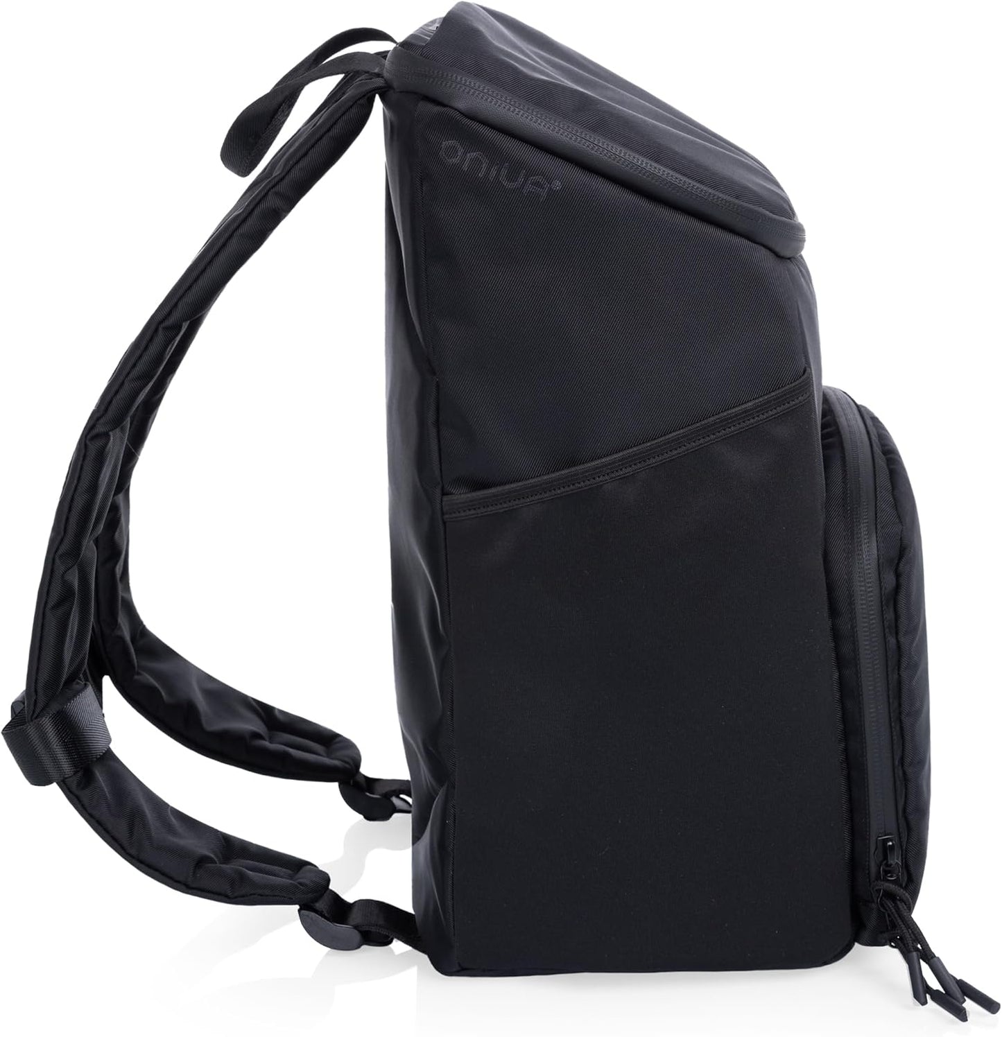 ONIVA - a Picnic Time brand PTX Backpack Cooler, Soft Cooler Backpack, Insulated Lunch Bag, (Black with Gray Accents)