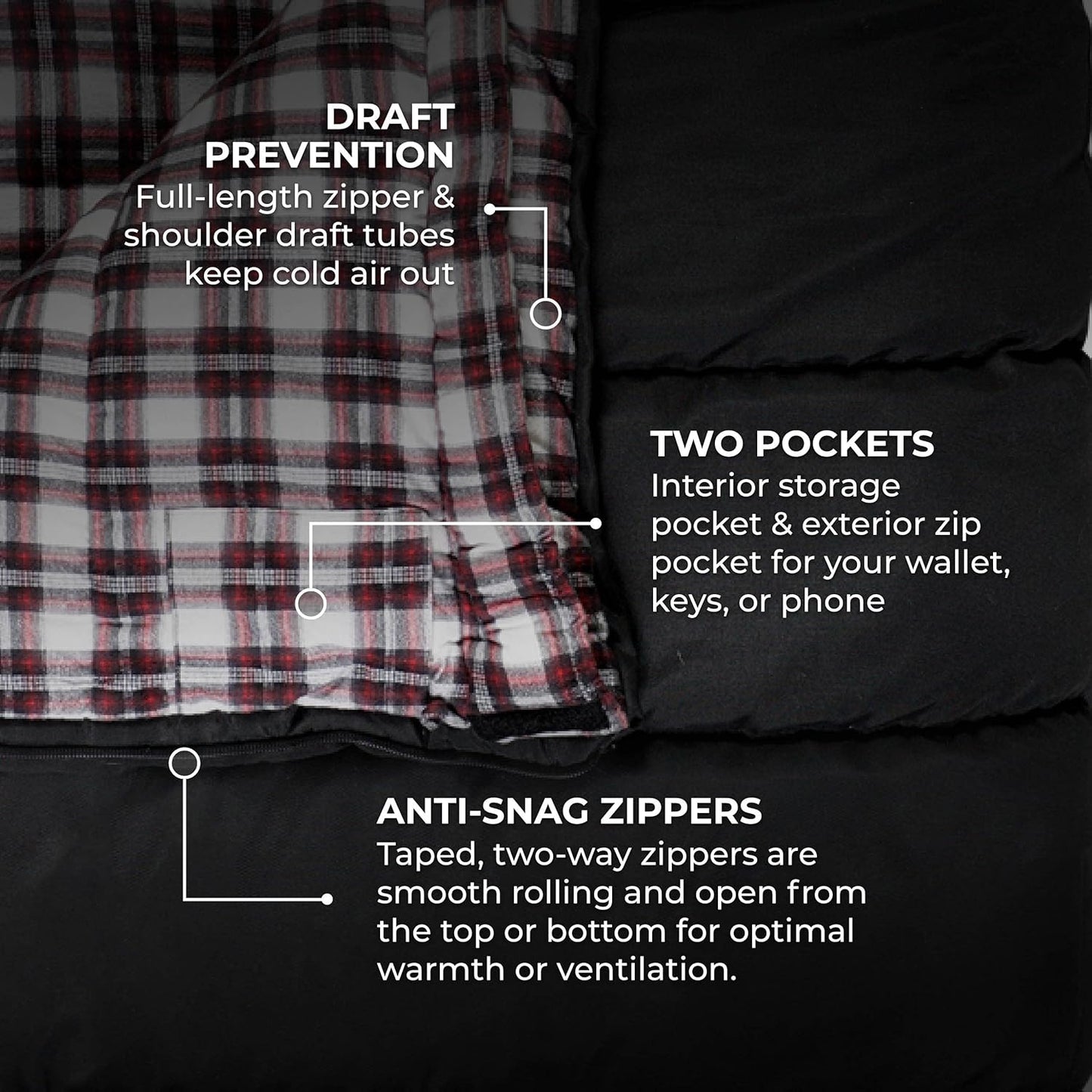 Teton Celsius XXL Sleeping Bag, Cold Weather Sleeping Bags for Adults and Kids, Camping Made Easy and Warm. Compression Sack Included, 35F, 25F, 0F, 20F Degree