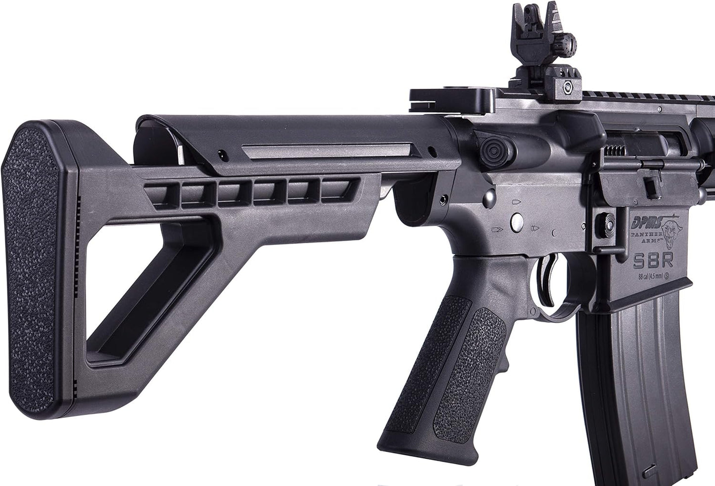 Full Auto SBR CO2-Powered BB Air Gun with Dual Action Capability