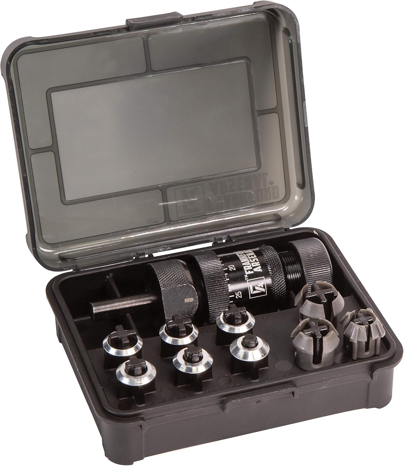 Frankford Arsenal Case Trim & Prep Center with Expansion Kit - Reloading Tool for Crimp Removal, Chamfering & Deburring