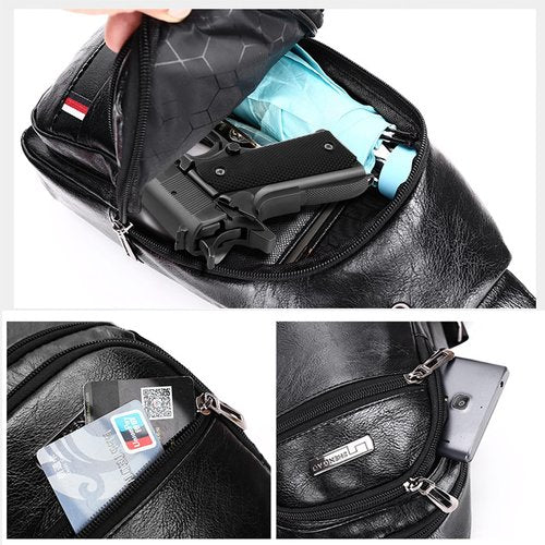 Ccw Sling Bag Tactical Shoulder Chest Pack Carry Crossbody Bag Backpack for Range, Travel, Hiking, Outdoor Sports