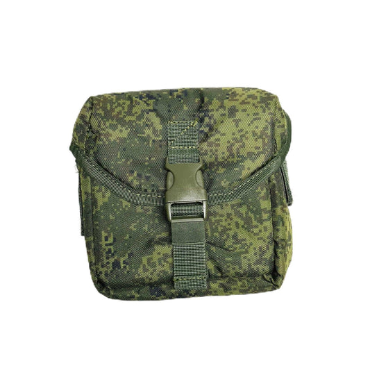 600D Oxford Shockproof Binoculars Case for Hunting Camping Hiking Thicken Soft Adjustable Strap x6x30 7x35Molle EMR (EMR)