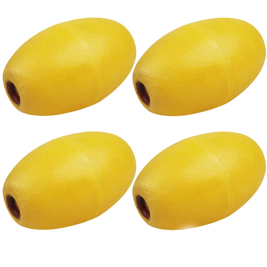 JOGFFDE Rope Floats Marine Buoys Floats Deep Water Fishing Marker Buoys Bulk Crab Trap Buoy Floats Marine Anchor Rope Float for Boats Swimming Kayak Crabbing Trail Dock Pool(TF17-4PCS)
