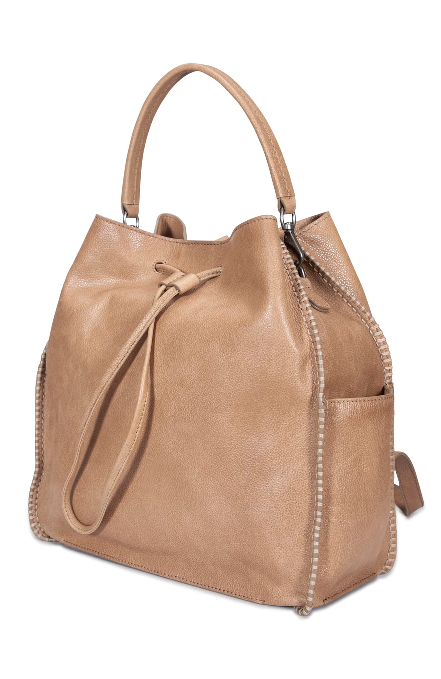 Frye Joy Convertible Backpack, Beige