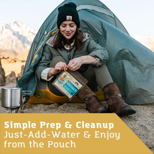 Packit Gourmet Austintacious Tortilla Soup| Premium Freeze Dried Backpacking & Camping Food | Large Portions | High Protein | Real Meat | Just Add Water Meals |All-Natural Ingredients | Made in USA |Freeze-Dried and Dehydrated Foods